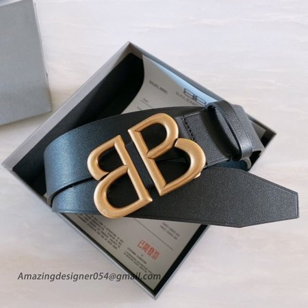 Balenciaga Bb Calfskin Belt 40cmm