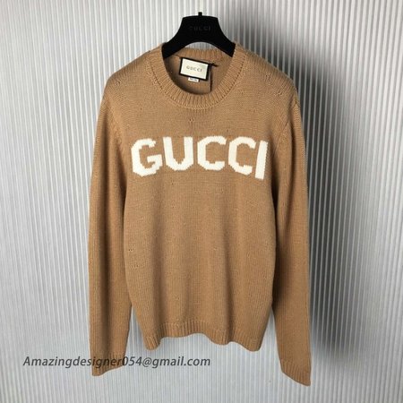 Gucci Knit wool jumper with Gucci intarsia ?761539