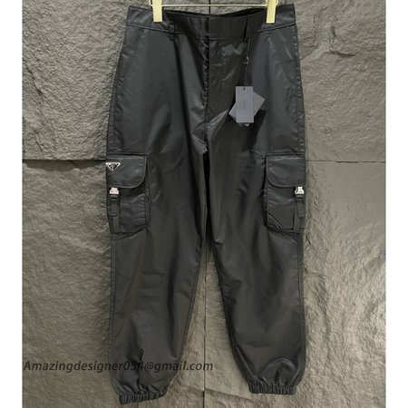 Prada Re-Nylon pants Black 01