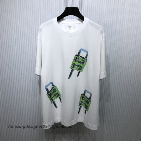 Givenchy 4G Lock oversized t-shirt in jersey White