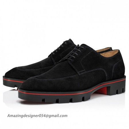 Christian Louboutin Davisol Derbies Leather Black