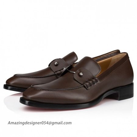 Christian Louboutin Chambelimoc Loafers Calf Leather Cosme