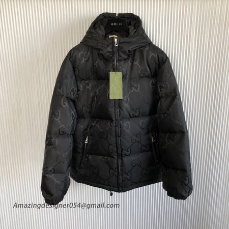 Gucci Jumbo GG canvas jacket ?698710 Black