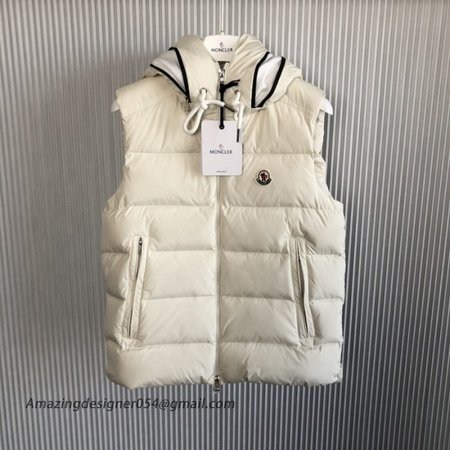 Moncler Cardamine Down Vest White