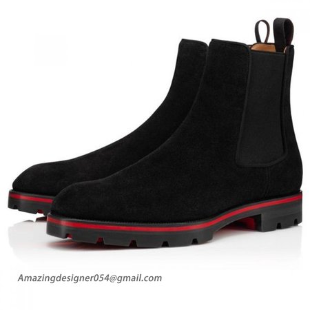 Christian Louboutin Boot Alpinono Black Calf