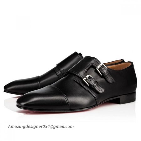 Christian Louboutin Derby Mortimer Black Calf For Men