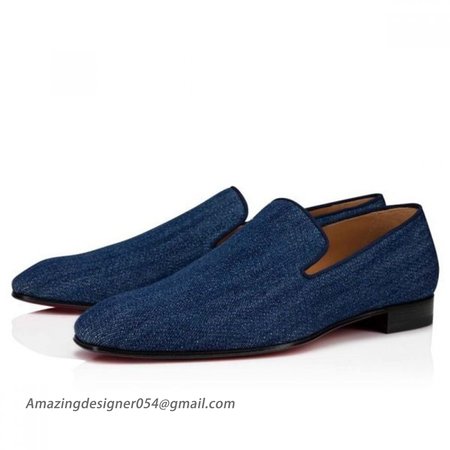 Christian Louboutin Loafers Dandelion Denim Cotton