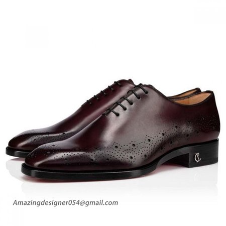 Christian Louboutin Oxford Corteobello Oxblood Calf