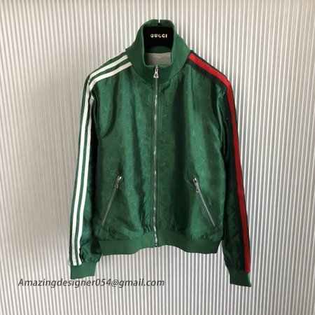 adidas x Gucci GG Trefoil jacquard jacket