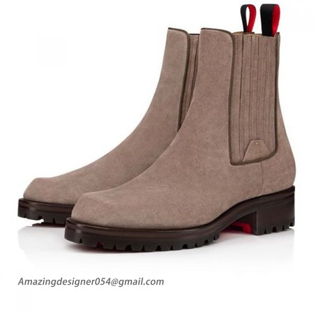 Christian Louboutin Boot Motok Beige/Grey Alpilles