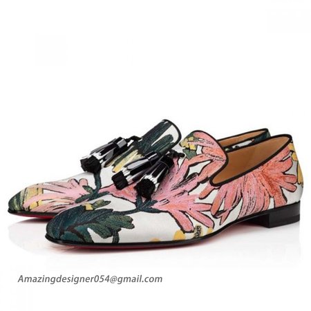 Christian Louboutin Loafers Badmilion Multi/black Calf