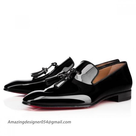 Christian Louboutin Dandelion Tasse Black Patent Leather