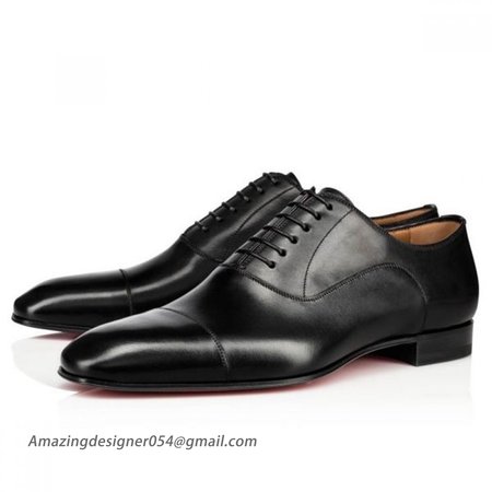 Christian Louboutin Greggo Flat Black Calf