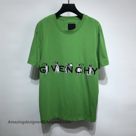 Givenchy Slim fit t-shirt in GIVENCHY 4G jersey with Reaper prints