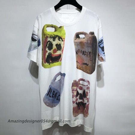 Givenchy Oversized t-shirt in jersey with Ceramics prints