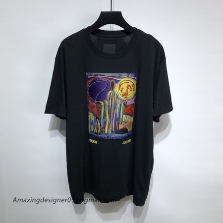 Givenchy Slim fit t-shirt in jersey with Reaper patch Black