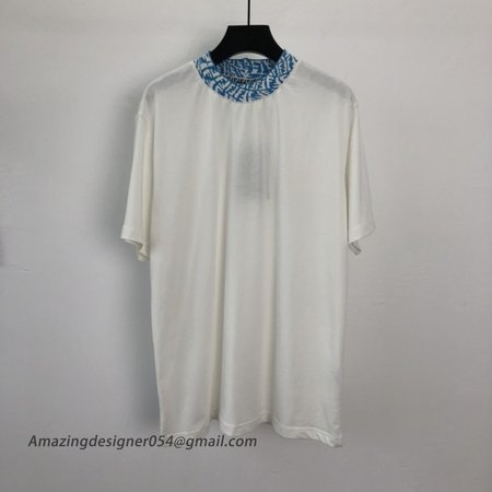 Fendi Fendace white jersey T-shirt