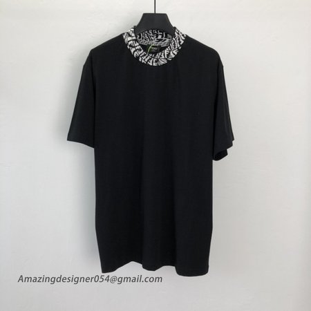 Fendi Fendace black jersey T-shirt