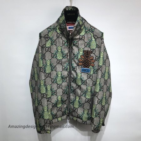 Gucci Pineapple GG print jacket ?672807