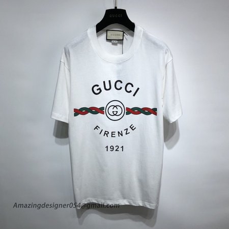 Gucci Firenze 1921 T-shirt ?616036 White