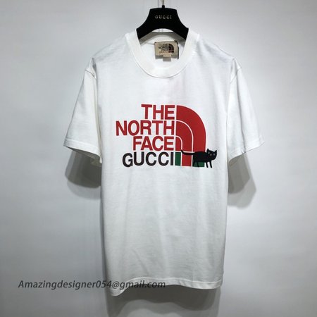 The North Face x Gucci T shirt / Black Cat White