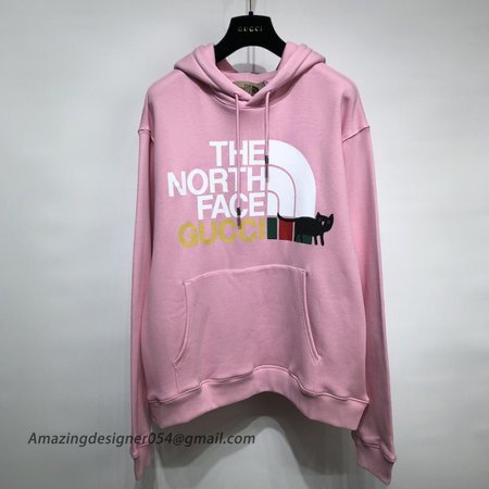 The North Face x Gucci Hoodie / Black Cat Pink