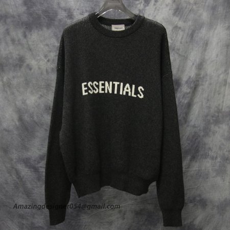 FEAR OF GOD FOG Essentials sweater Black