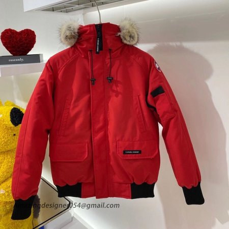 CA Goose Chilliwack Bomber Jacket Red