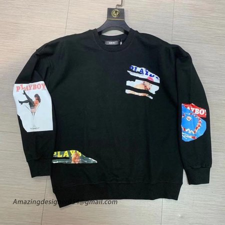 Amir Playboy Magazine Crewneck Black