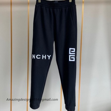 Givenchy 4G Embroidered Slim Fit Jogger Pants