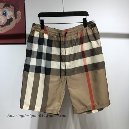 BUR Check Drawcord Swim Shorts