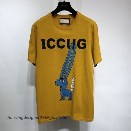 Gucci Animal ICCUG print T shirt