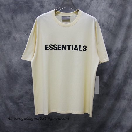 FEAR OF GOD FOG Essentials T shirt Beige