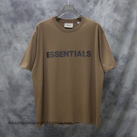 FEAR OF GOD FOG Essentials T shirt Caramel