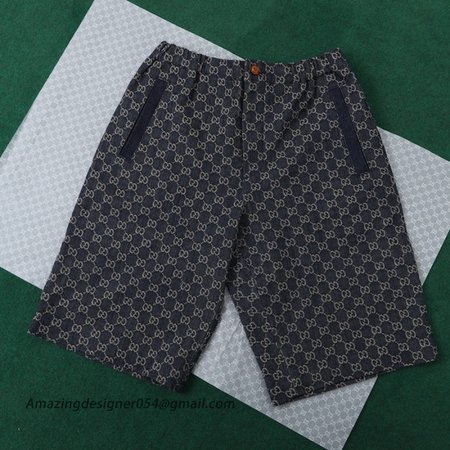 Gucci Eco washed organic denim shorts