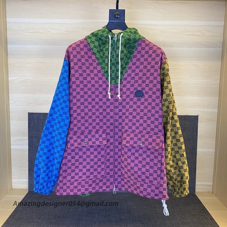 Gucci GG Multicolour Jersey Jacket