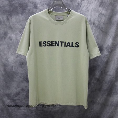 FEAR OF GOD FOG Essentials T shirt Moss