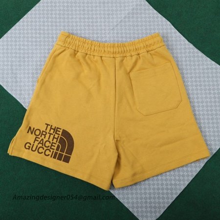 The North Face x Gucci Jersey Short Yellow