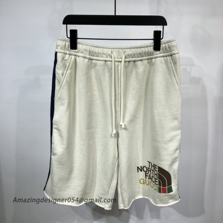 The North Face x Gucci Web Print Cotton Short Ivory