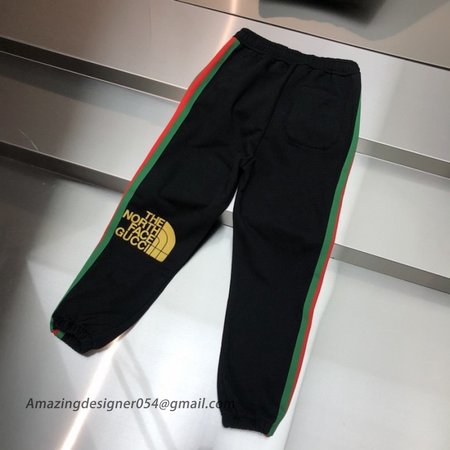 The North Face x Gucci Web print cotton jogging bottoms