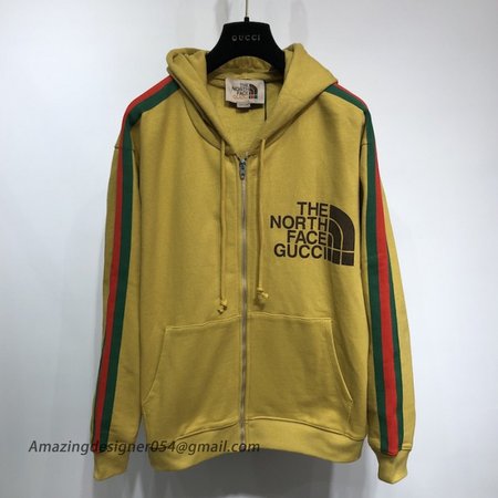 The North Face x Gucci Jersey Jacket Yellow