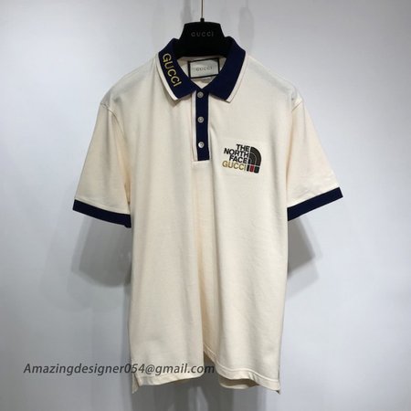 The North Face x Gucci Jersey Polo White