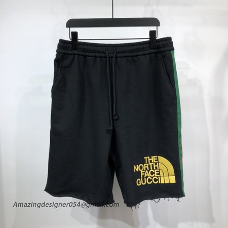 The North Face x Gucci Web Print Cotton Short Black