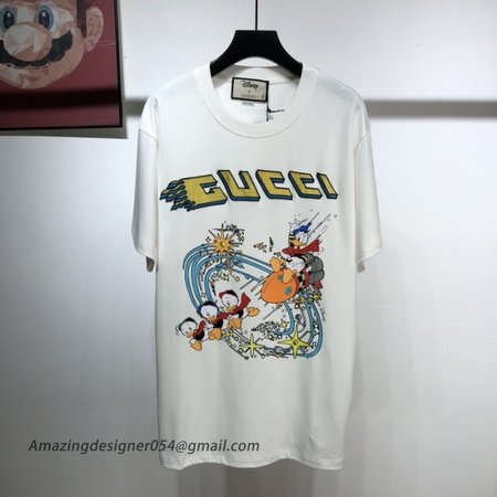 Disney x Gucci Donald Duck T shirt Off White