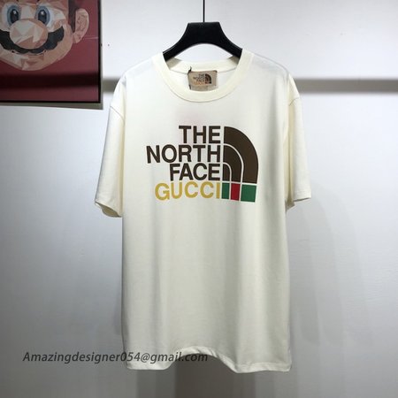 Gucci x The North Face T shirt Cream