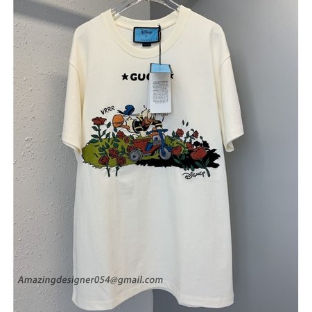 Disney x Gucci Donald Duck T shirt White 615066