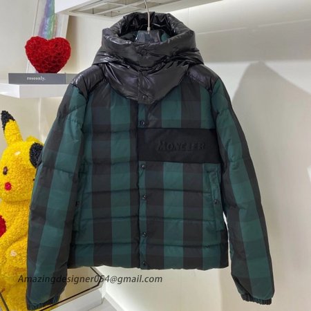 Moncler Aubrac Down Jacket Green