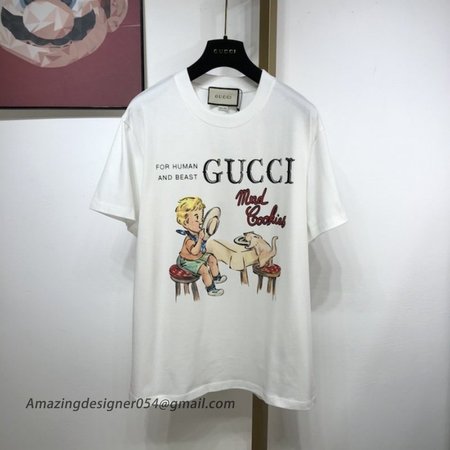 Gucci 'Mad Cookies' print T shirt White