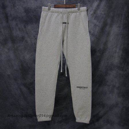 FEAR OF GOD FOG Essentials Drawstring Pants Grey