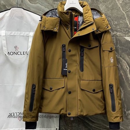 Moncler Grenoble Coat Jacket Tan